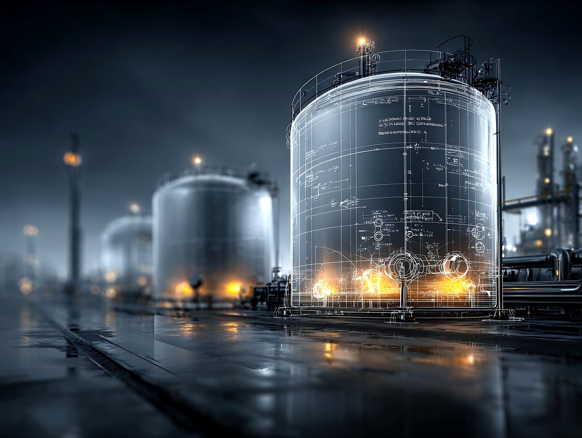 Sistema de control y monitoreo de tanques de combustible